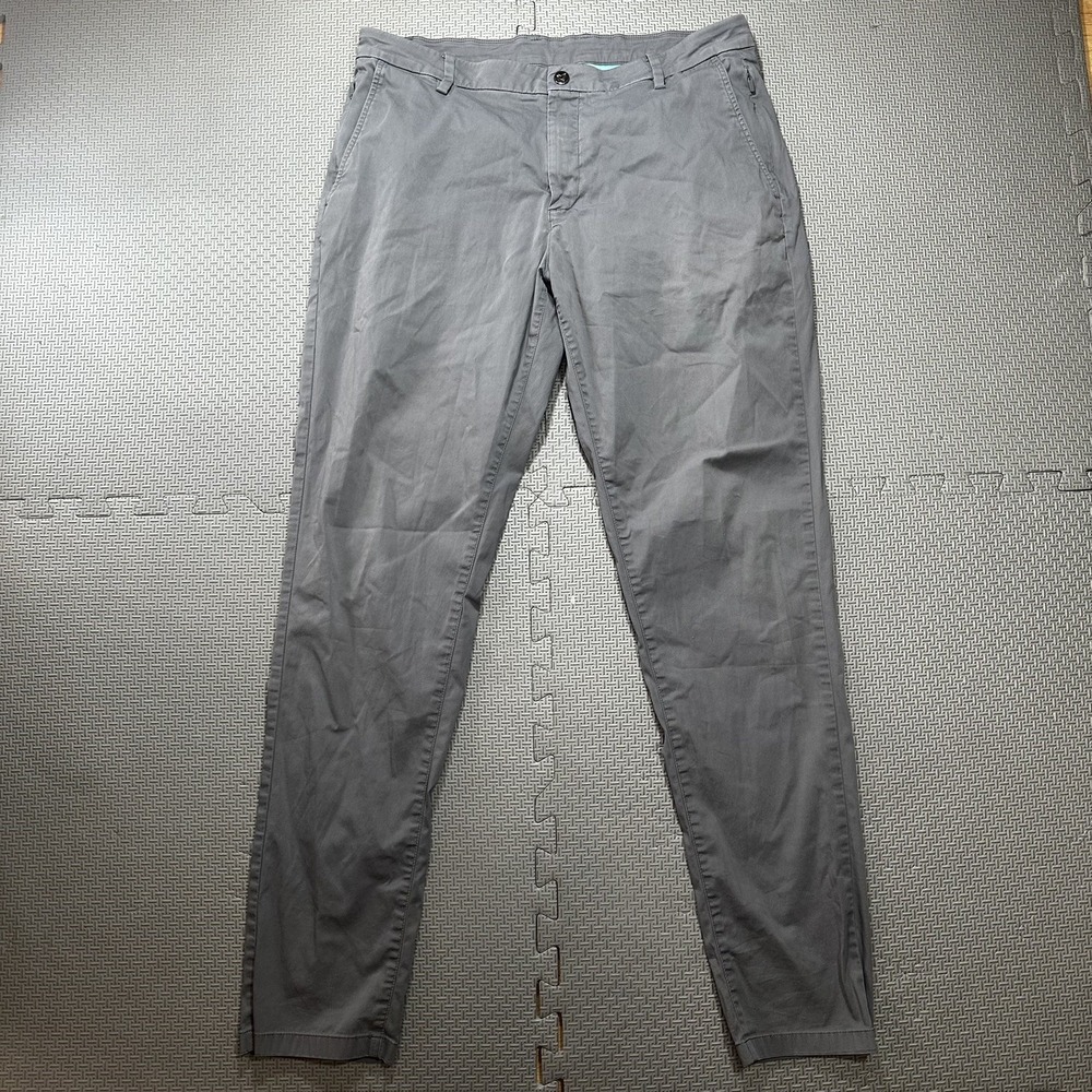 Bird Dogs Men's Size 34x32* Boom For Your Boomstick Pants Lined Chino Gray